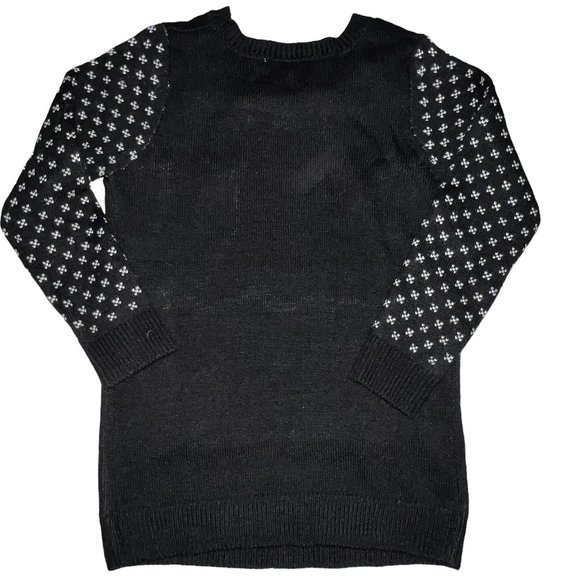 POOF GIRL Merry Christmas Elf Sweater Dress Size 10/12 - Picture 3 of 6